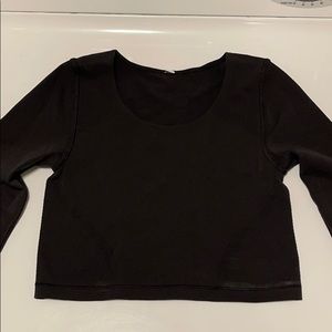 Lululemon Reveal Long Sleeve Crop Top women’s sz6